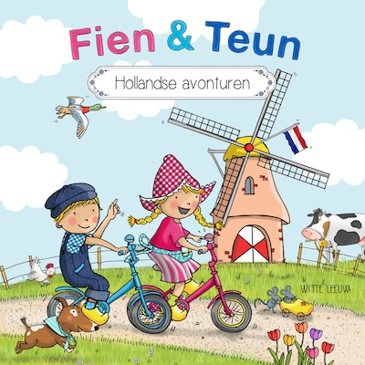 Hollandse avonturen – omslag van het luisterboek van Witte Leeuw, Van Hoorne
