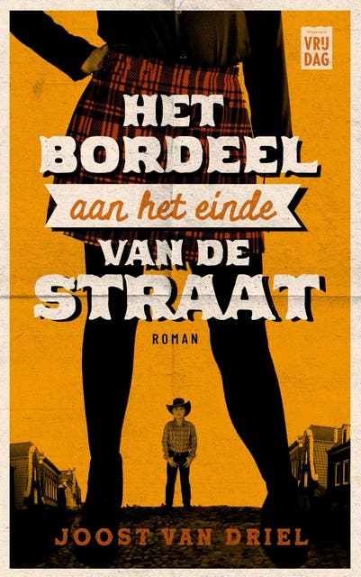 Het bordeel aan het einde van de straat – omslag van het luisterboek van Joost Van Driel