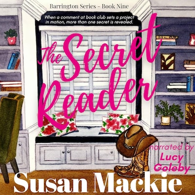 The Secret Reader – omslag til lydbogen af Susan Mackie