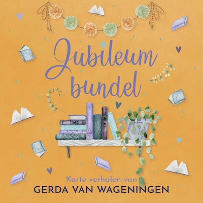 Jubileumbundel – omslag van het luisterboek van Gerda van Wageningen