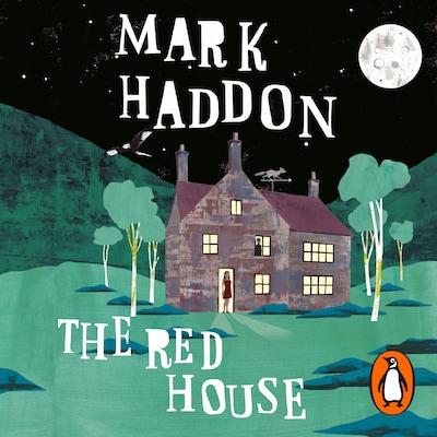 The Red House – omslag til lydbogen af Mark Haddon