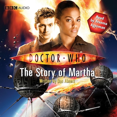 Doctor Who: The Story Of Martha – omslag til lydbogen af Dan Abnett