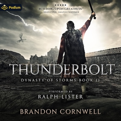 Thunderbolt – omslag til lydbogen af Brandon Cornwell