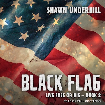 Black Flag – omslag til lydbogen af Shawn Underhill