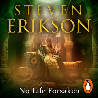 No Life Forsaken – omslag til lydbogen af Steven Erikson