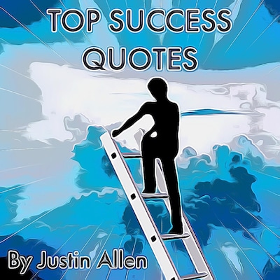 Top Success Quotes – omslag til lydbogen af Justin Allen