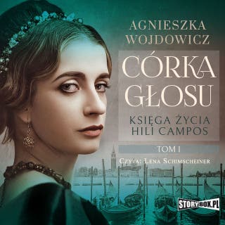 Córka głosu – okładka audiobooka, autor Agnieszka Wojdowicz