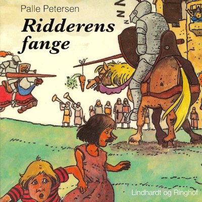 Ridderens fange – omslag til lydbogen af Palle Petersen