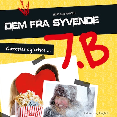 Kærester og kriser ... – omslag til lydbogen af Trine Juul Hansen