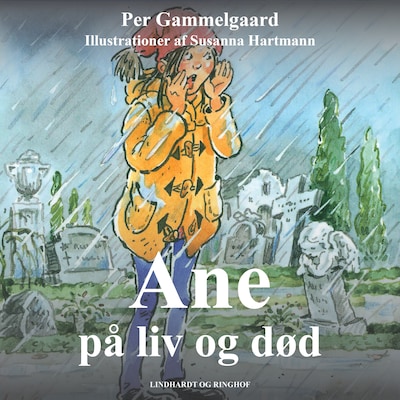 Ane på liv og død – omslag til lydbogen af Per Gammelgaard