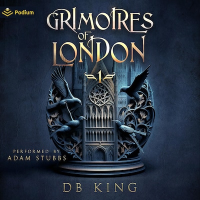 Grimoires of London 1 – omslag til lydbogen af DB King