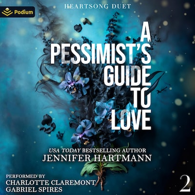 A Pessimist's Guide to Love – omslag til lydbogen af Jennifer Hartmann