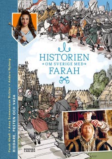 Riddare, pesten och Vasa – omslag till ljudboken av Anna Sommansson Richter,Farah Abadi