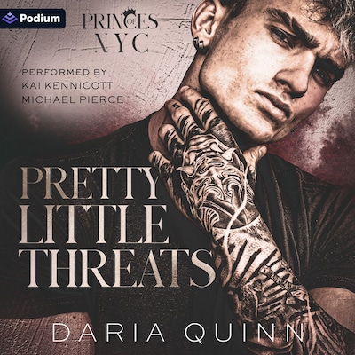 Pretty Little Threats – omslag til lydbogen af Daria Quinn