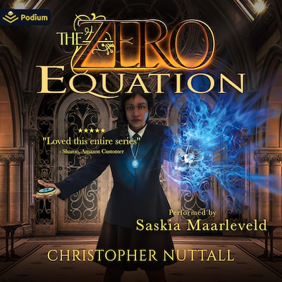 The Zero Equation – omslag til lydbogen af Christopher G. Nuttall