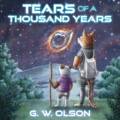 Tears of a Thousand Years – omslag til lydbogen af G. W  Olson