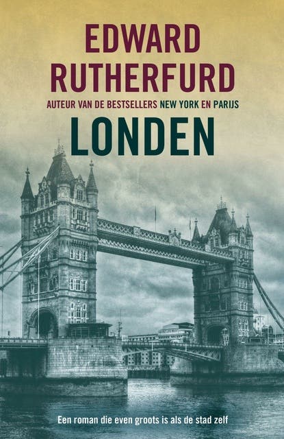 Londen – omslag van het luisterboek van Edward Rutherfurd