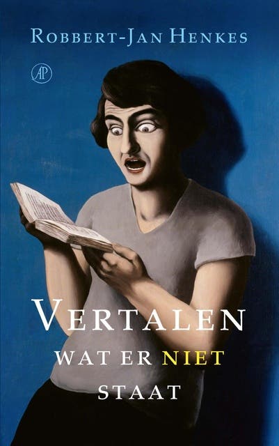 Vertalen wat er niet staat – omslag van het luisterboek van Robbert-Jan Henkes