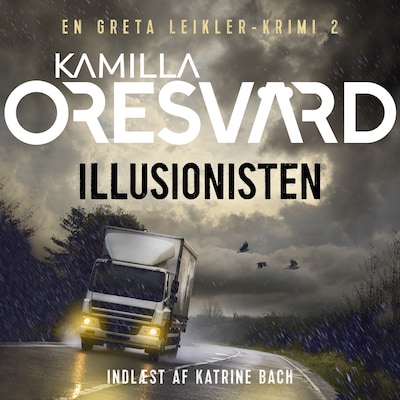 Illusionisten – omslag til lydbogen af Kamilla Oresvärd