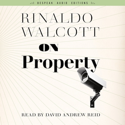 On Property – omslag van het luisterboek van Rinaldo Walcott