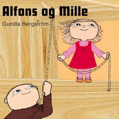 Alfons og Mille – omslag til lydbogen af Gunilla Bergström