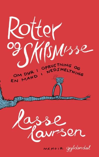 Rotter og skilsmisse – omslag til lydbogen af Lasse Lavrsen