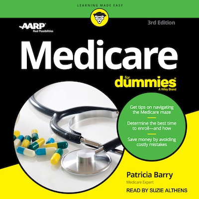 Medicare For Dummies – omslag til lydbogen af Patricia Barry