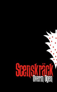 Scenskräck – omslag till ljudboken av Overm Ogen