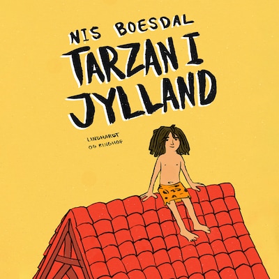 Tarzan i Jylland – omslag til lydbogen af Nis Boesdal