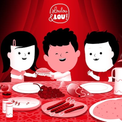 Ramadan – omslag van het luisterboek van Loulou en Lou