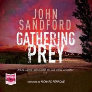 Gathering Prey – okładka audiobooka, autor John Sandford