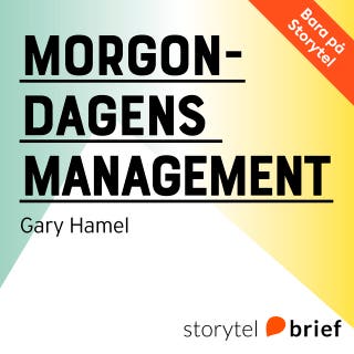 Morgondagens management – omslag till ljudboken av Gary Hamel