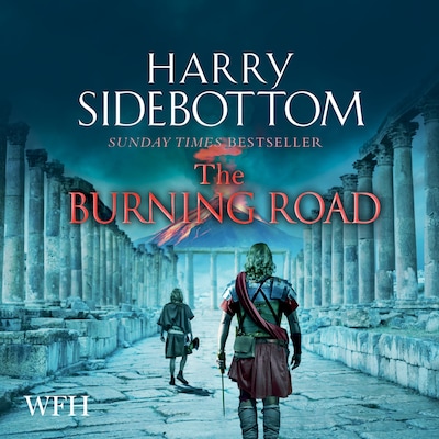 The Burning Road – omslag til lydbogen af Harry Sidebottom