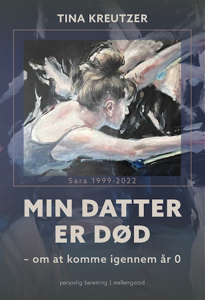 MIN DATTER ER DØD – omslag til lydbogen af Tina Kreutzer
