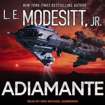 Adiamante – omslag til lydbogen af L. E. Modesitt, Jr.