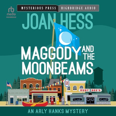 Maggody and the Moonbeams – omslag til lydbogen af Joan Hess