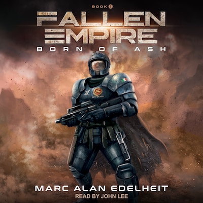 Fallen Empire – omslag til lydbogen af Marc Alan Edelheit