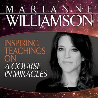 Inspiring Teachings on A Course in Miracles – omslag til lydbogen af Marianne Williamson