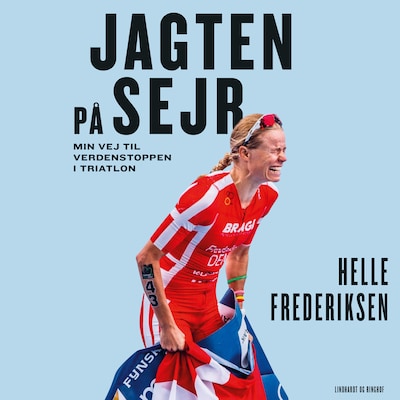 Jagten på sejr – omslag til lydbogen af Helle Frederiksen