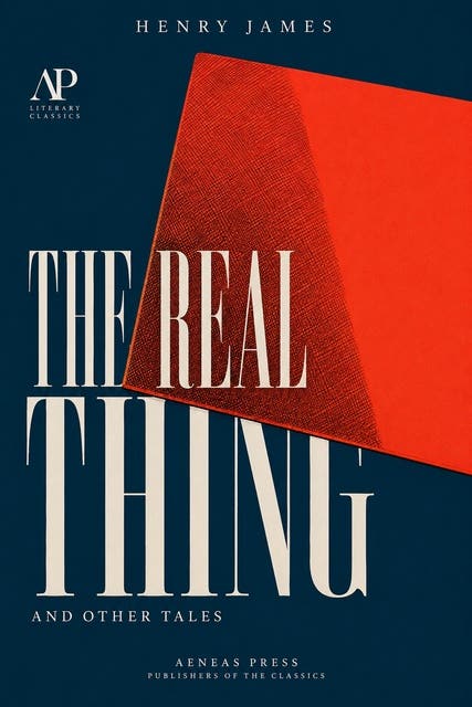 The Real Thing and Other Tales – omslag til lydbogen af Henry James