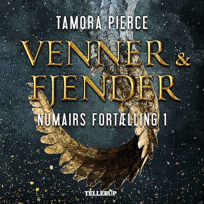 Numairs fortælling #1: Venner og fjender – omslag til lydbogen af Tamora Pierce