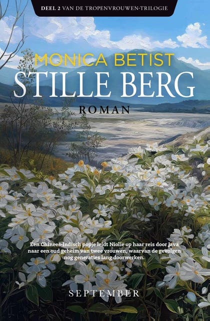 Stille berg – omslag van het luisterboek van Monica Betist