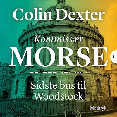 Sidste bus til Woodstock – omslag til lydbogen af Colin Dexter
