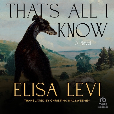 That's All I Know – omslag til lydbogen af Elisa Levi