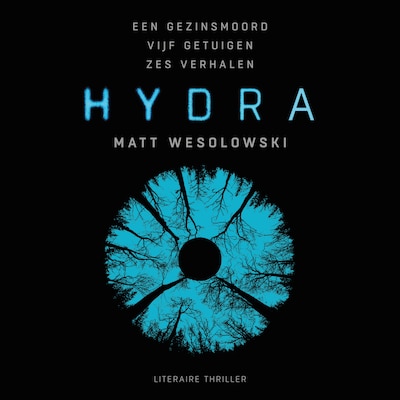 Hydra – omslag van het luisterboek van Matt Wesolowski