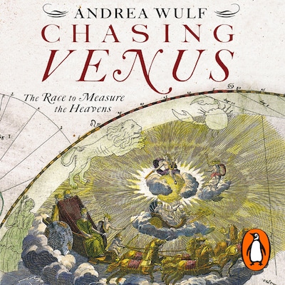 Chasing Venus – omslag til lydbogen af Andrea Wulf