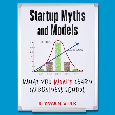 Startup Myths and Models – omslag til lydbogen af Rizwan Virk