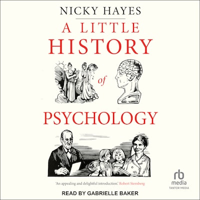A Little History of Psychology – omslag til lydbogen af Nicky Hayes