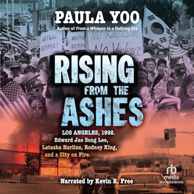 Rising from the Ashes – omslag til lydbogen af Paula Yoo