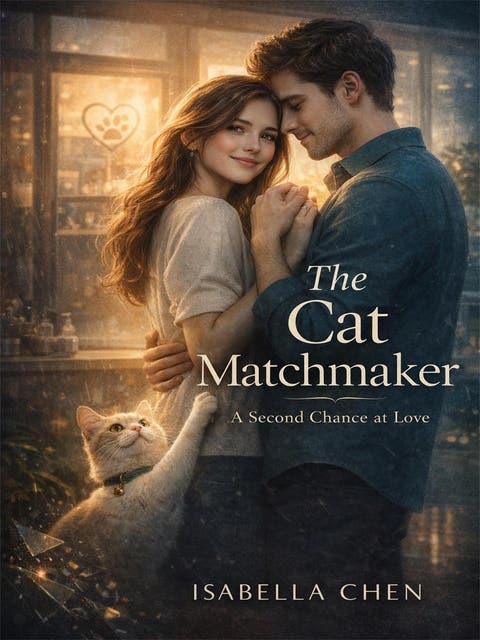 The Cat Matchmaker: A Second Chance at Love – omslag til lydbogen af Isabella Chen